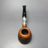 Vauen Venti 3 Partially Rusticated Sitter Estate Briar Pipe, Unsmoked, 9mm - Image 4