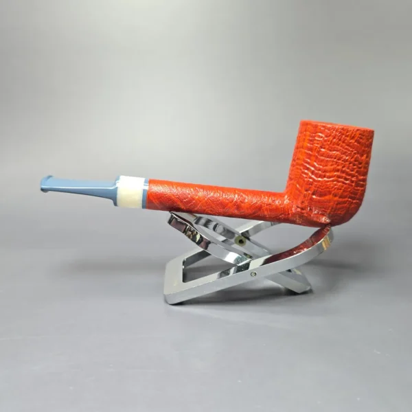 Christophe Wolff Sandblasted Lovat w/ Juma Handmade Briar Pipe, New - Image 4