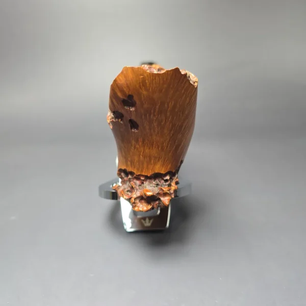 Micoli (Robert Burns) Partially Rusticated Freehand Estate Briar Pipe, American Estates - Image 4
