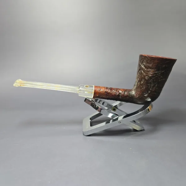 GBD Prehistoric Perspex 864 Sandblasted Dublin Estate Briar Pipe, English Estates - Image 4