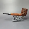 Aldo Velani Classica Brut 200 Rusticated Lovat Estate Briar Pipe, Unsmoked - Image 4