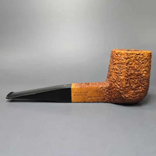 Ser Jacopo Pre-1994 Renaissance 127 Rusticated Panel Estate Briar Pipe, Italian Estates - Image 4