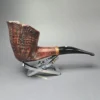 Bonfiglioli 2022 Free Form Sandblasted Dublin Estate Briar Pipe, Unsmoked - Image 4