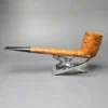 Dunhill 1958 Tanshell ES "Extra Long Shank" Sandblasted Canadian Estate Briar Pipe, English Estates - Image 4
