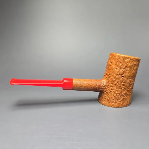 Ryan Alden Queen of Hearts Sandblasted Tipsy Poker Estate Briar Pipe, Unsmoked - Image 4