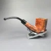 GBD Facet Smooth Bent Panel Dublin Estate Briar Pipe, English Estates - Image 4
