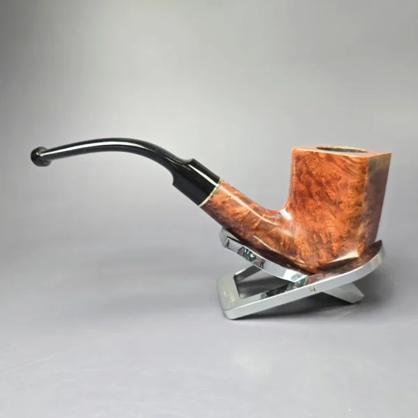 GBD Facet Smooth Bent Panel Dublin Estate Briar Pipe, English Estates - Image 4