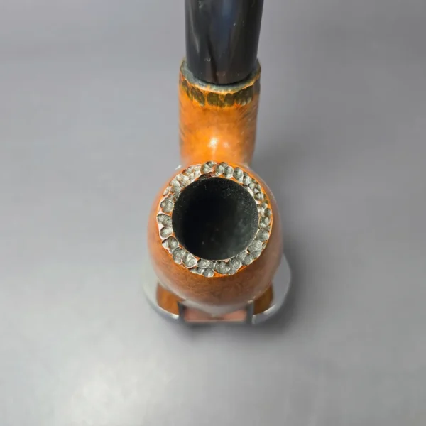 JM Boswell 2012 Spot Carved Oom Paul Estate Briar Pipe, American Estates - Image 5