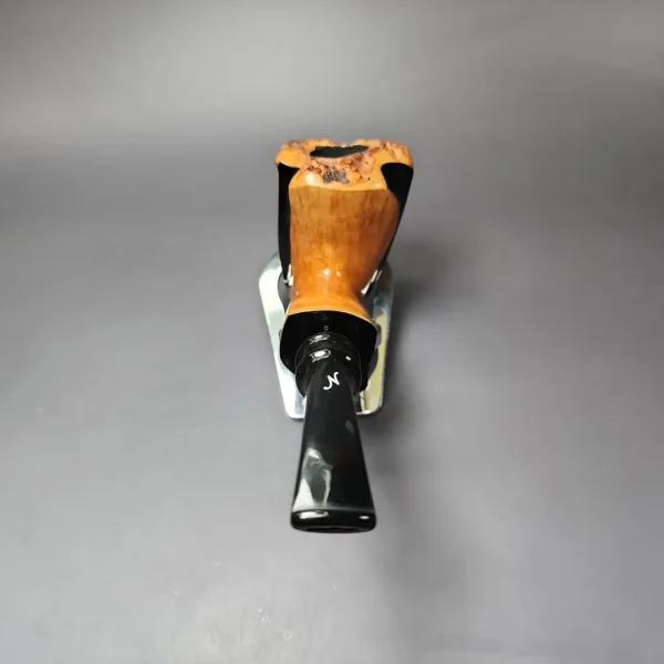 Nording Spiral Natural Smooth Freehand Estate Briar Pipe, Unsmoked - Image 5