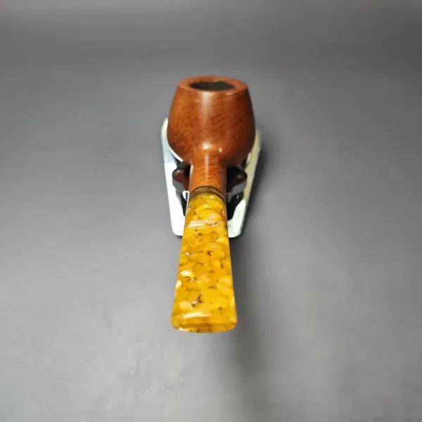Savinelli Miele 344 KS Smooth Brandy Estate Briar Pipe, Italian Estates, 6mm - Image 5