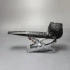 Caminetto Sandblasted Oval Shank Apple Estate Briar Pipe, Italian Estates - Image 5
