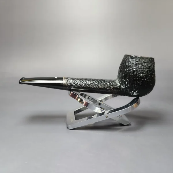 Caminetto Sandblasted Oval Shank Apple Estate Briar Pipe, Italian Estates - Image 5