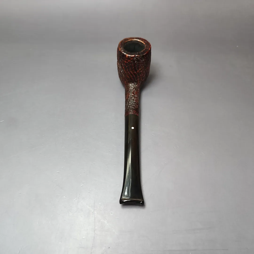 Dunhill 1960 Shell Briar 251 Sandblasted Billiard Estate Briar Pipe, English Estates - Image 5
