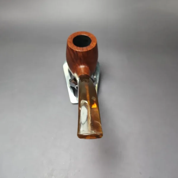 Edward's Large Smooth Bent Billiard Estate Briar Pipe, American Estates - Image 5