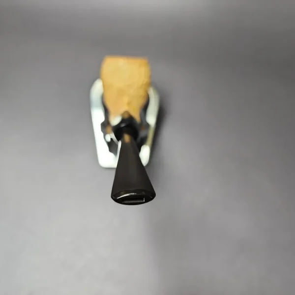 Pioneer Rusticated Bulldog Estate Block Meerschaum Pipe, American Estates - Image 5