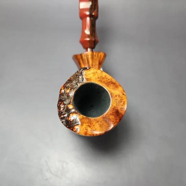 Preben Holm Rungsted Norseman XL Smooth Freehand Estate Briar Pipe, Unsmoked - Image 5