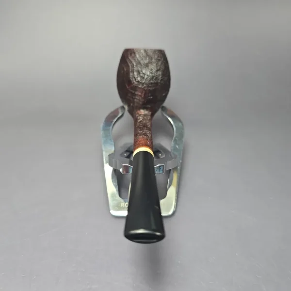 Emiliano Featherweight Sandblasted Cutty w/ Bone Handmade Briar Pipe, New - Image 5