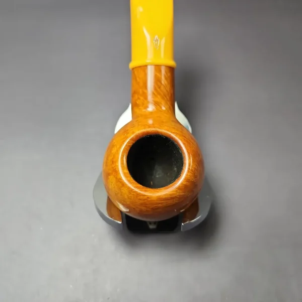 Savinelli Mini Yellow 321 Smooth Author Estate Briar Pipe, Unsmoked, 6mm - Image 6