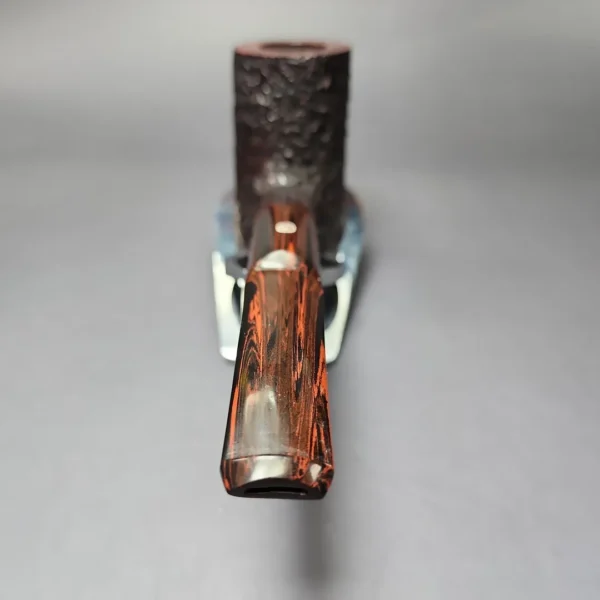 James Upshall Bark EXL Rusticated Poker w/ Cumberland Estate Briar Pipe, Unsmoked - Image 5