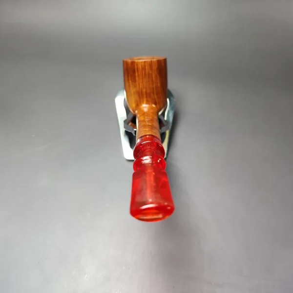 Edward's XL Smooth Lumberman w/ Acrylic Estate Briar Pipe, American Estates - Image 5