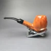 Savinelli Autograph 4 Smooth Freehand Egg Estate Briar Pipe, Unsmoked, 6mm - Image 5
