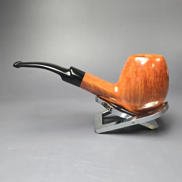 Savinelli Autograph 4 Smooth Freehand Egg Estate Briar Pipe, Unsmoked, 6mm - Image 5