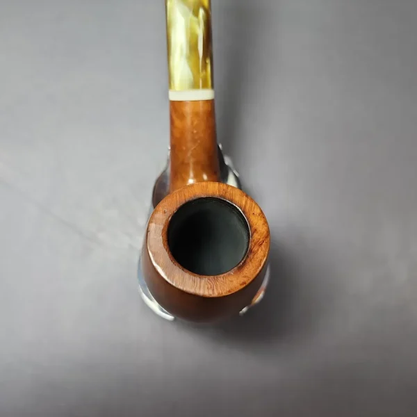 Edward's Smooth Bent Billiard Estate Briar Pipe, American Estates - Image 6
