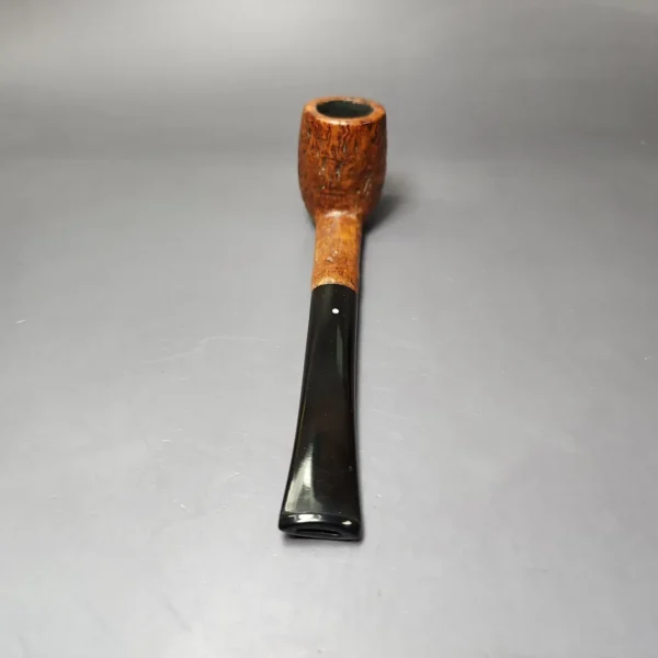 Dunhill Tanshell Sandblasted Oval Shank Billiard Estate Briar Pipe, English Estates - Image 5