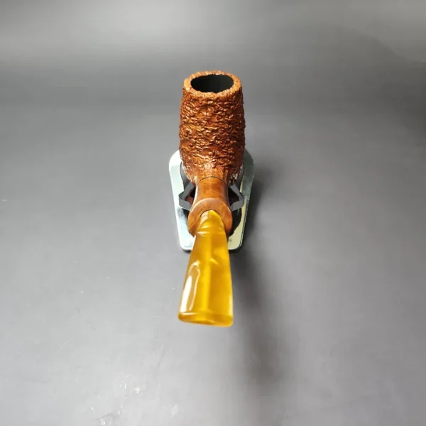 Ascorti Business Rusticated Stack Billiard Estate Briar Pipe, Unsmoked - Image 5