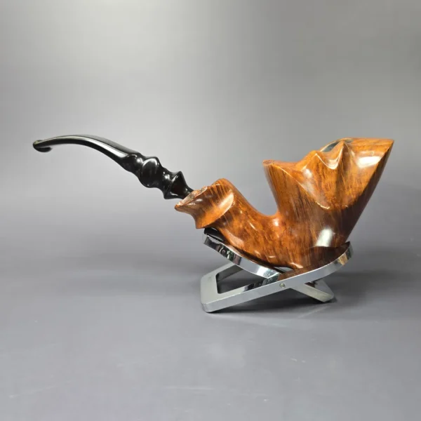 Preben Holm Private Collection (C) Smooth XL Freehand Estate Briar Pipe, Unsmoked - Image 5