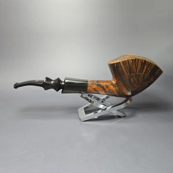 Preben Holm XXL Smooth Freehand w/ Ebonite Estate Briar Pipe, Unsmoked - Image 5