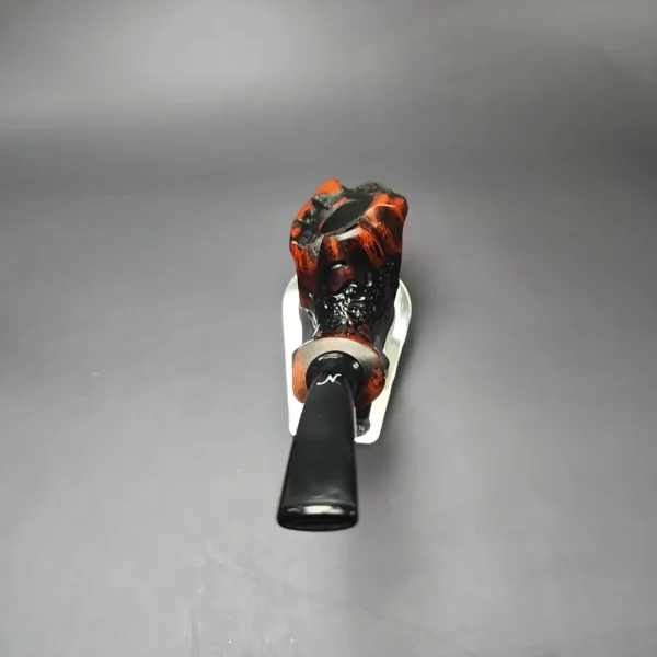 Nording Moss Partially Rusticated Freehand Estate Briar Pipe, Unsmoked - Image 5