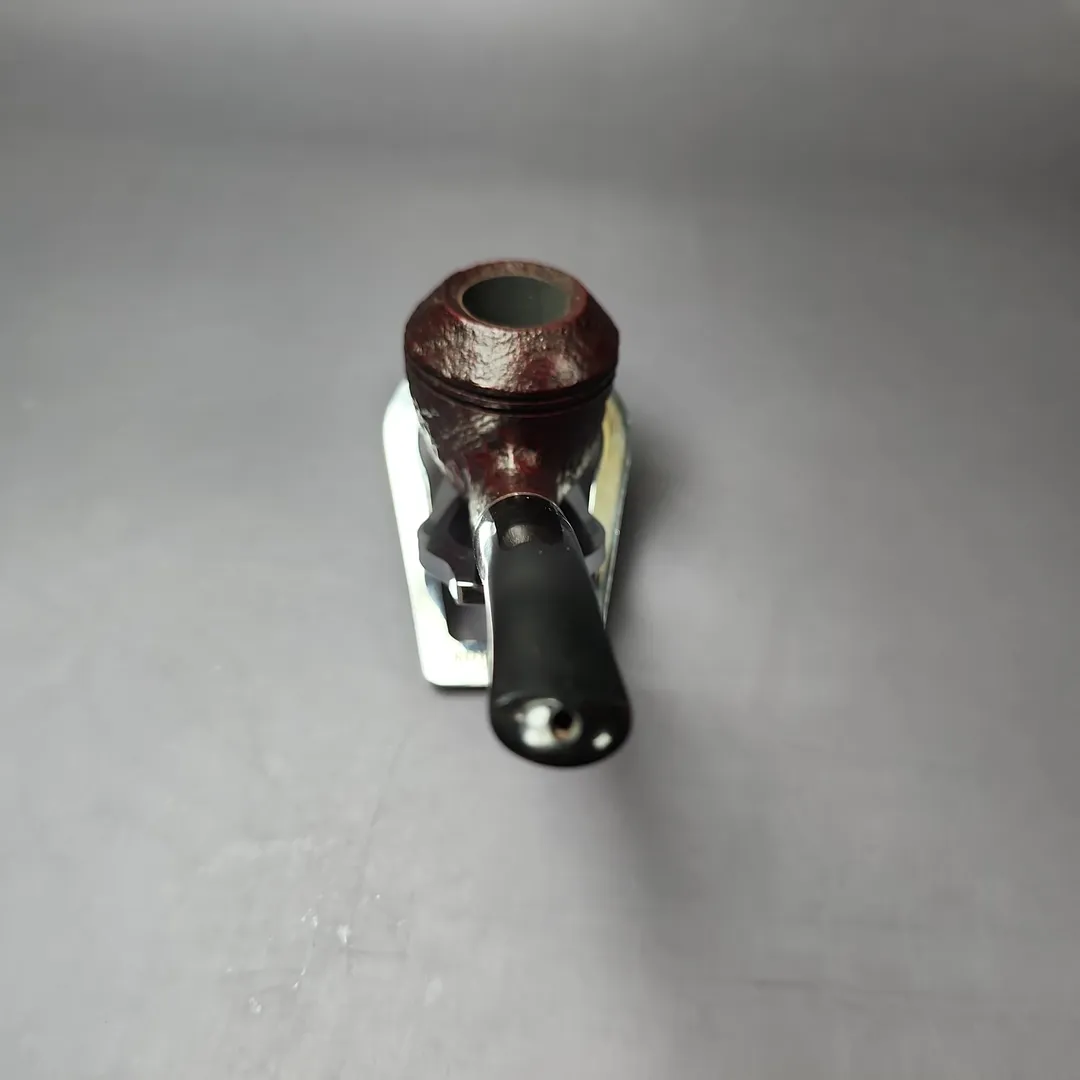 Vauen 5202 Sandblasted Rhodesian w/ Brass Estate Briar Pipe, Unsmoked, 9mm - Image 5