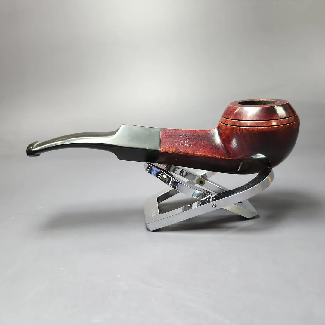 BBB Banker 56071 Smooth Bent Bulldog Estate Briar Pipe, Unsmoked - Image 5
