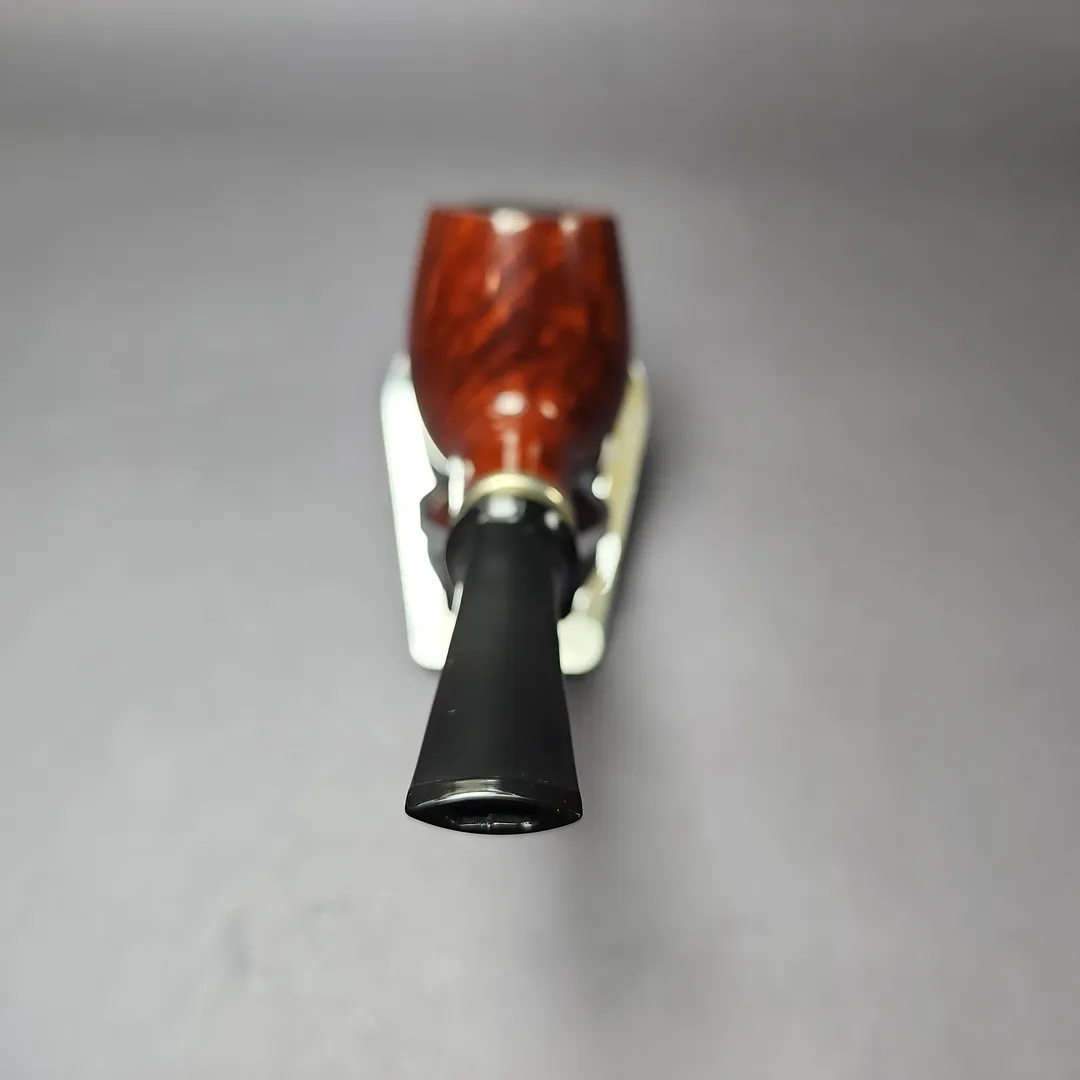 Vauen 3311 Smooth Straight Brandy Estate Briar Pipe, Unsmoked, 9mm - Image 5