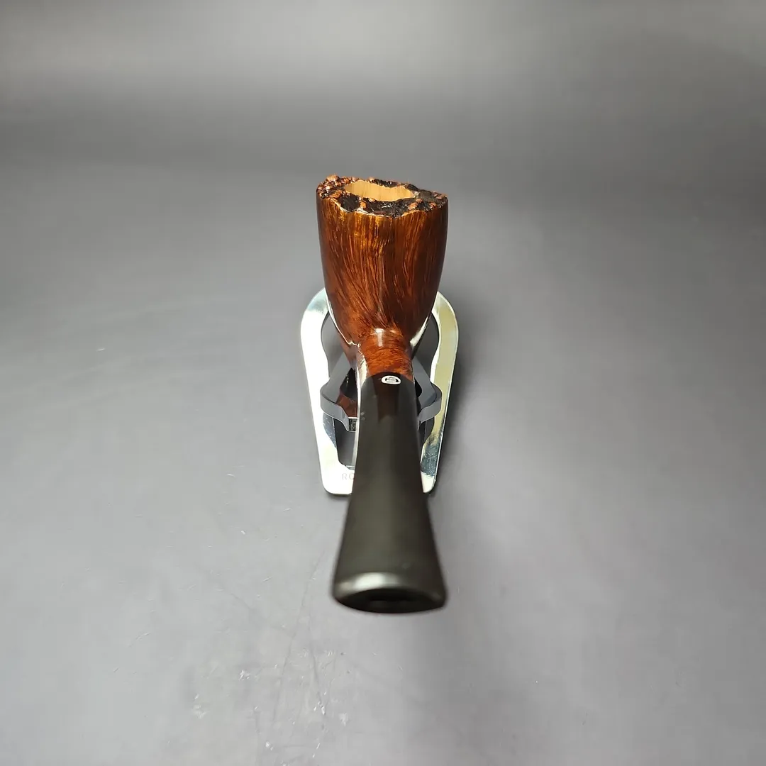 James Upshall A Grade ExL Smooth Stacked Pickaxe Estate Briar Pipe, Unsmoked - Image 6