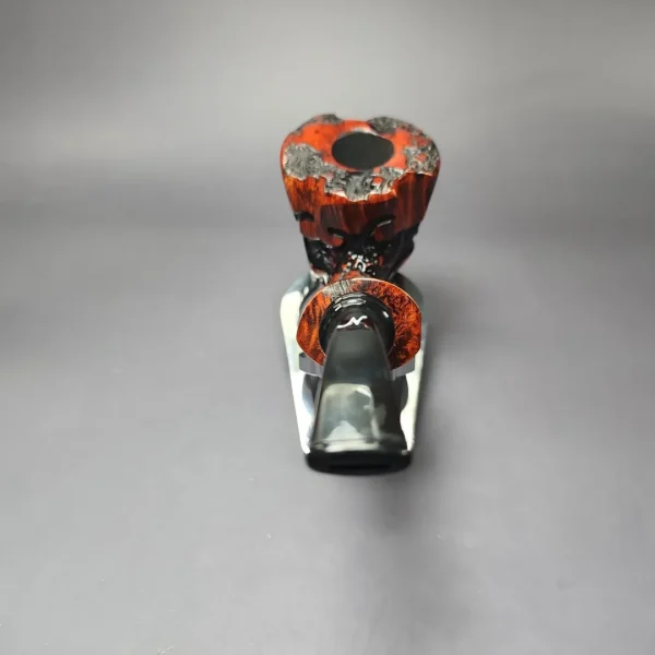 Nording Moss Partially Rusticated Freehand Estate Briar Pipe, Unsmoked - Image 5