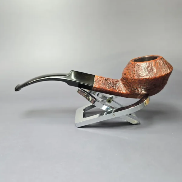 Dunhill 1969 Tanshell 6P Sandblasted Bulldog Estate Briar Pipe, English Estates - Image 5