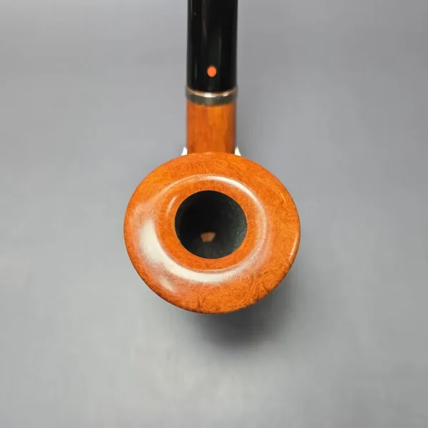 Ser Jacopo Pre-1994 Maxima L2 Smooth Calabash w/ Silver Estate Briar Pipe, Unsmoked - Image 5