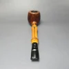 Dunhill 1986 Root Briar 5161 Smooth Apple w/ Bamboo Estate Briar Pipe, English Estates - Image 5