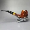 Chacom Pipe of the Year 1999 Smooth Hex Shank Apple Estate Briar Pipe, Unsmoked, 9mm - Image 5