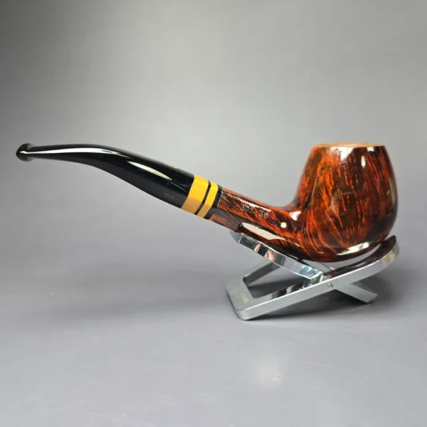 Chacom Pipe of the Year 1999 Smooth Hex Shank Apple Estate Briar Pipe, Unsmoked, 9mm - Image 5