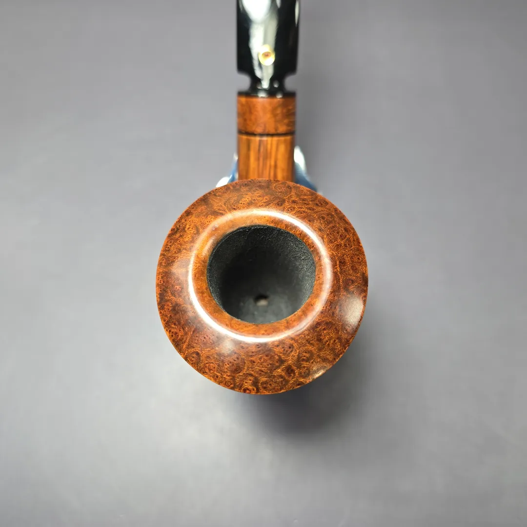 Ser Jacopo Gem Series Granato Smooth Dublin Estate Briar Pipe, Unsmoked - Image 5