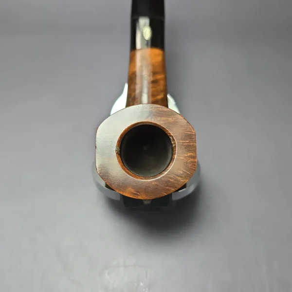 GBD Ebony 9664 Smooth Panel Zulu Estate Briar Pipe, Unsmoked - Image 5