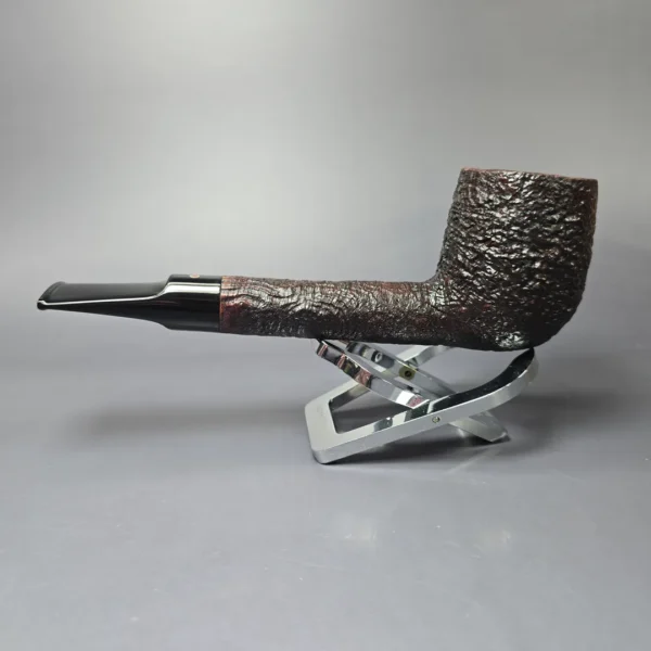 Ashton 1987 Pebble Grain LX Sandblasted Lovat Estate Briar Pipe, English Estates - Image 5