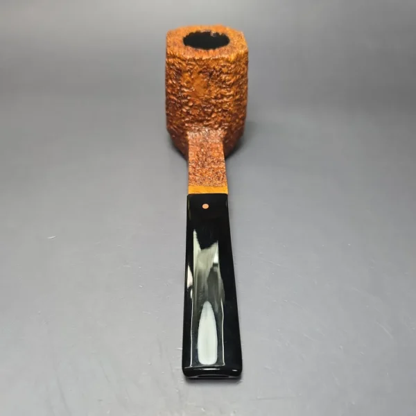 Ser Jacopo Pre-1994 Renaissance 127 Rusticated Panel Estate Briar Pipe, Italian Estates - Image 5