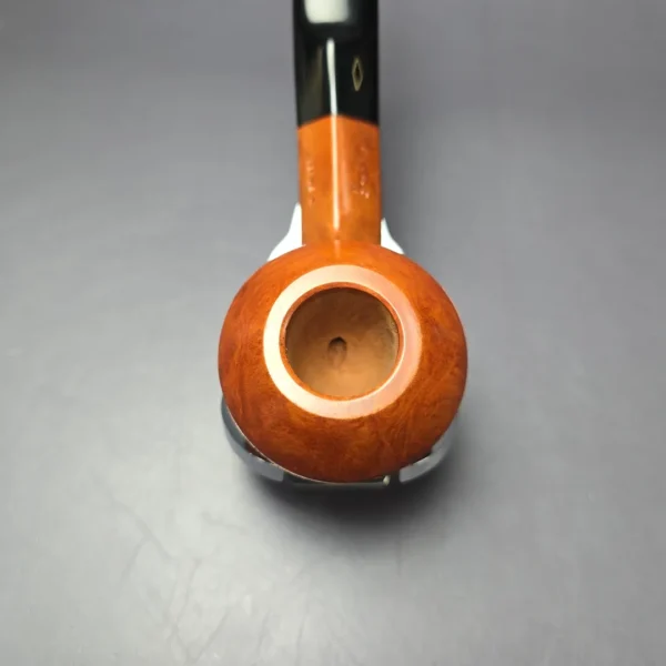 Brebbia Serie X 624 Smooth Bulldog Estate Briar Pipe, Unsmoked, 9mm - Image 5