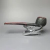 Herriot Pipes Partially Sandblasted Prince Handmade Briar Pipe, New - Image 5