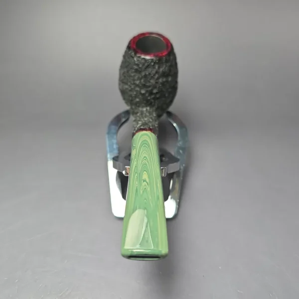 Herriot Pipes Partially Rusticated Egg Handmade Briar Pipe, New - Image 5