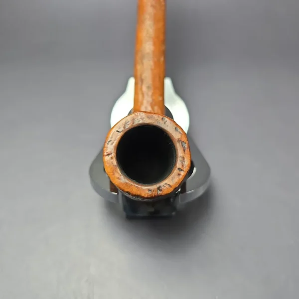 Dunhill 1958 Tanshell ES "Extra Long Shank" Sandblasted Canadian Estate Briar Pipe, English Estates - Image 5